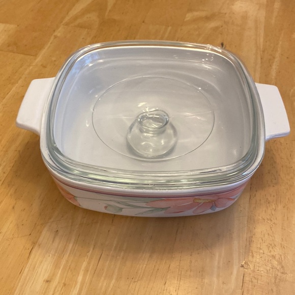 Corningware | Dining | Vintage Corningware Liter Casserole Dish With ...